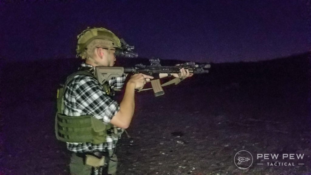 Looking Good with NVGs in the Desert