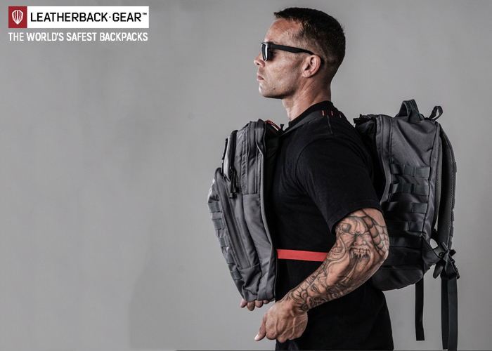 Wearing the Leatherback Tactical One