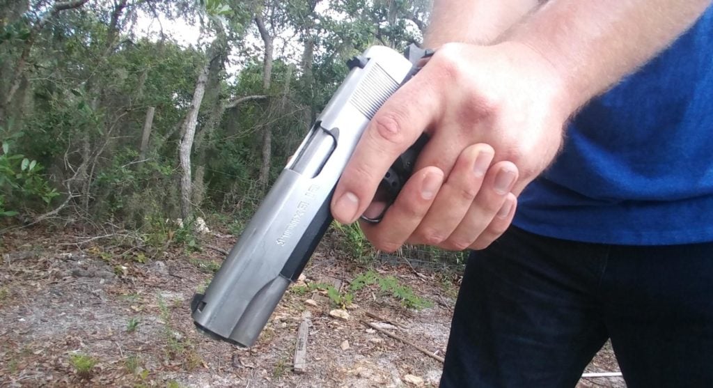 1911 low ready