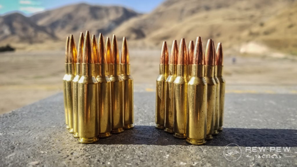 Federal American Eagle 90 gr vs 75 gr .224 Valkyrie