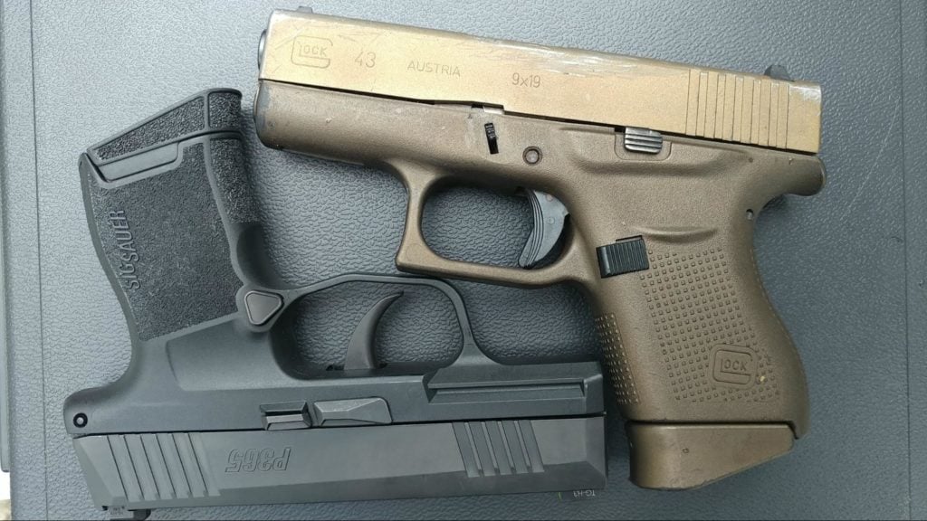 Glock 43 provided by online gun store Omaha Outdoors