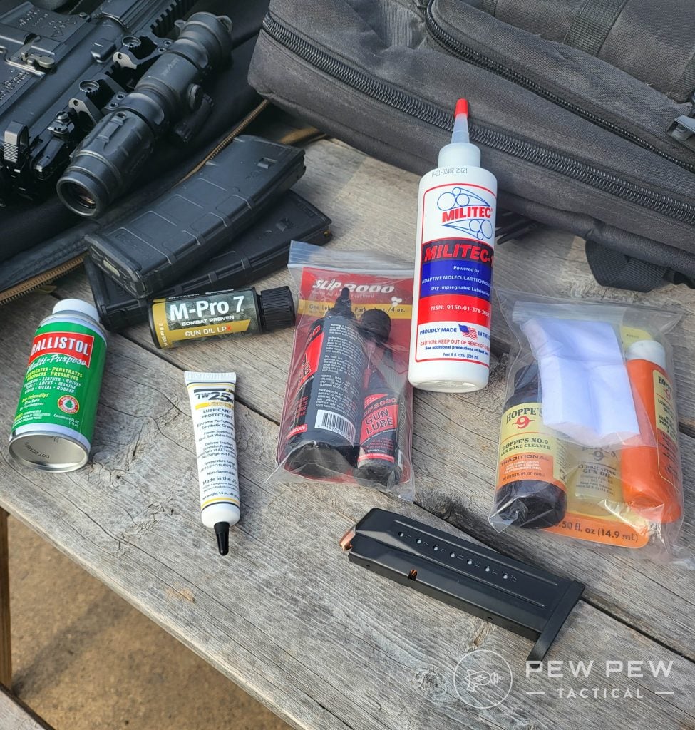 7 Best Gun Oil, CLP, and Grease of 2023 [Tested] - Pew Pew Tactical