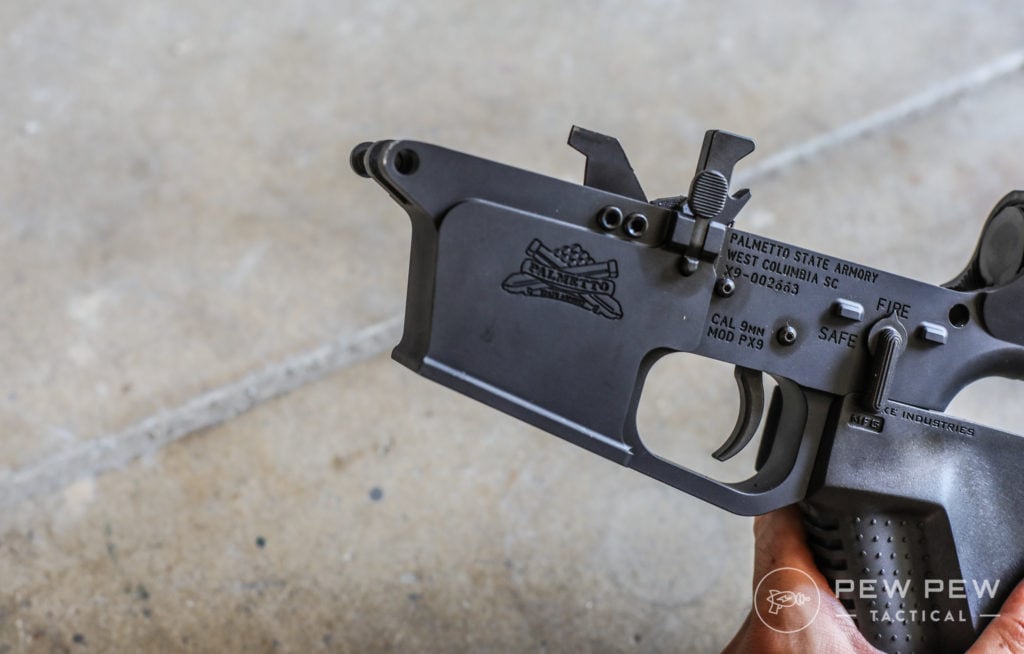 PSA PX-9 Sharp Lower Receiver