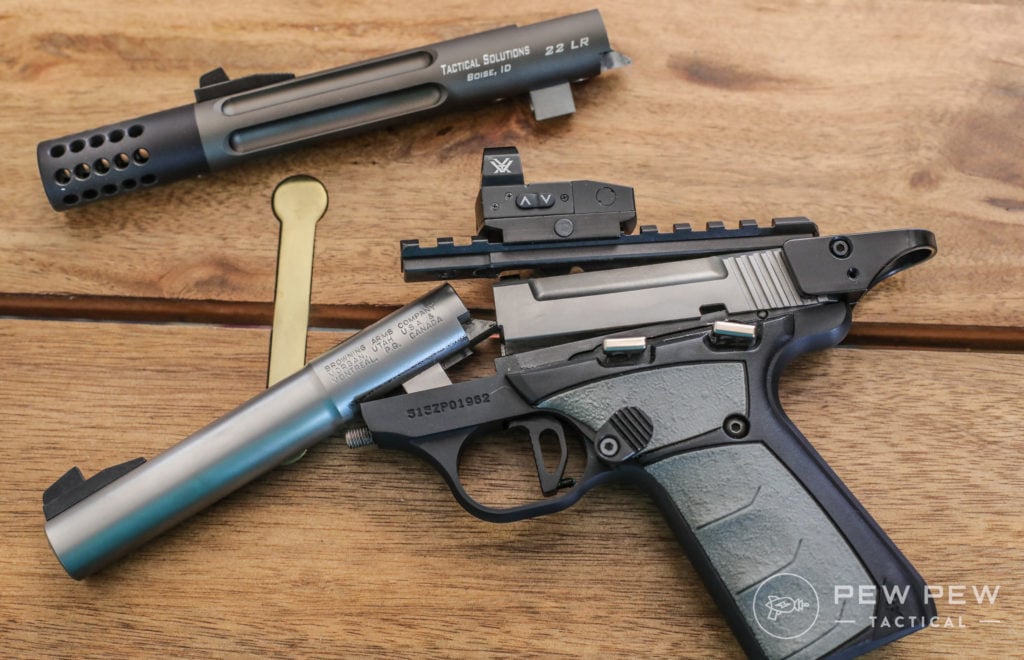 Remove Stock Buckmark Barrel