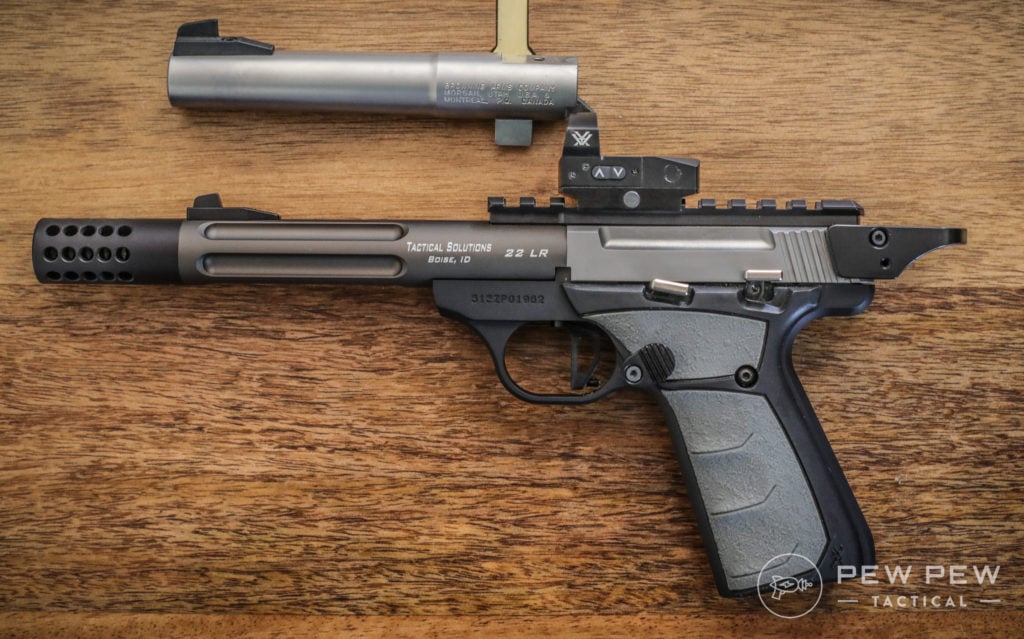 Tactical Solutions Trail-Lite vs Stock Barrel