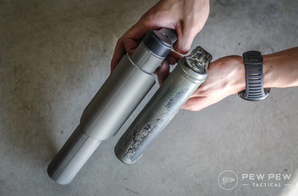 Luth AR vs MOE Cheekweld