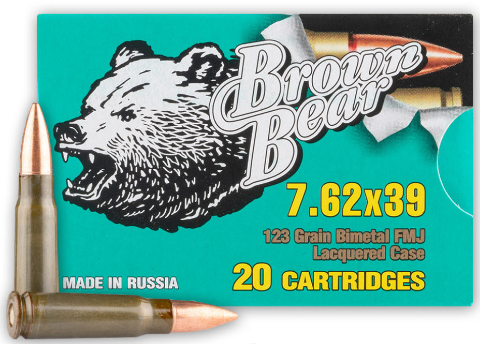 Brown Bear 123gr 7.62x39