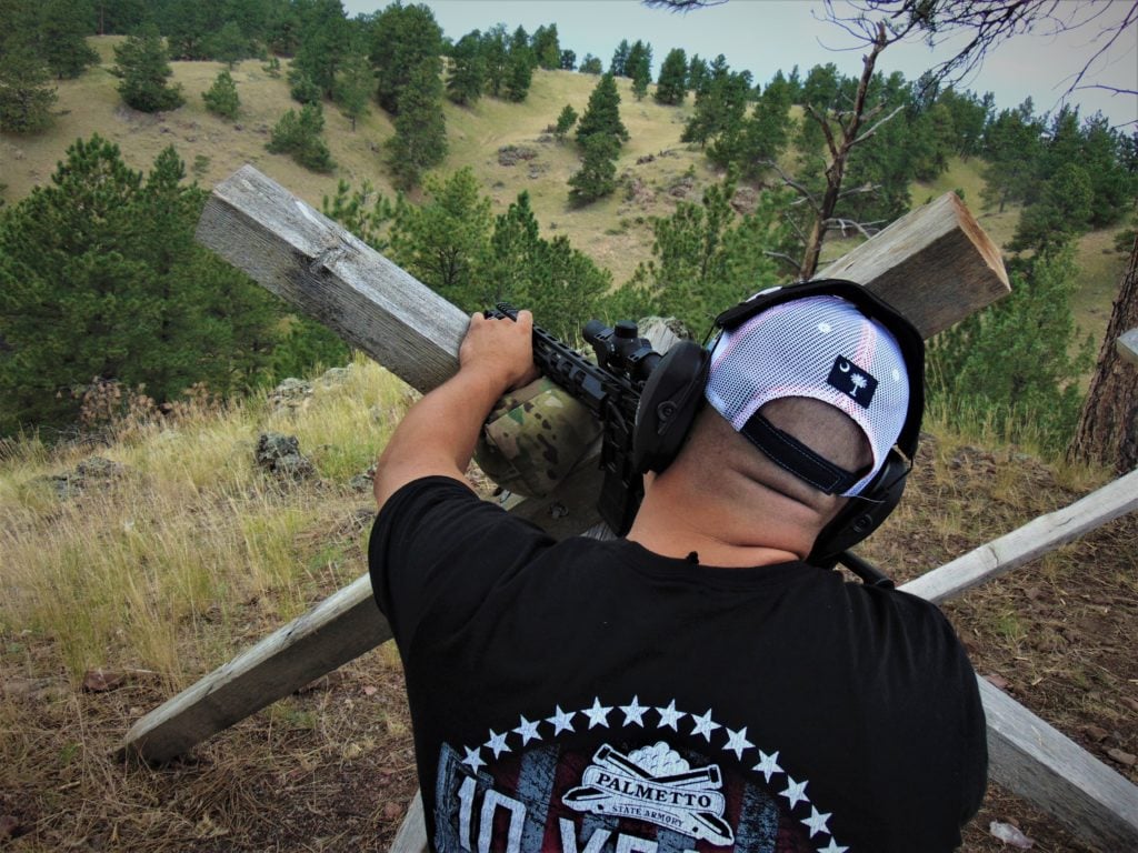 Author engaging targets out to 400 yards with ease with the Lead Star Arms Barrage chambered in .223 Wylde with Federal 5.56 NATO M193 ball ammo