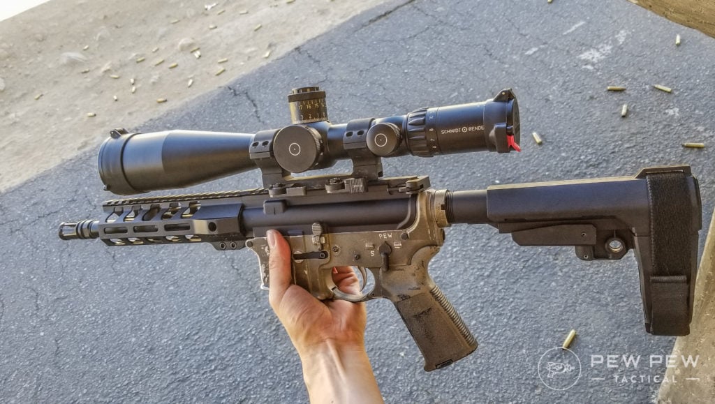 PSA 7.5 AR-15 Pistol with SB Tactical Brace