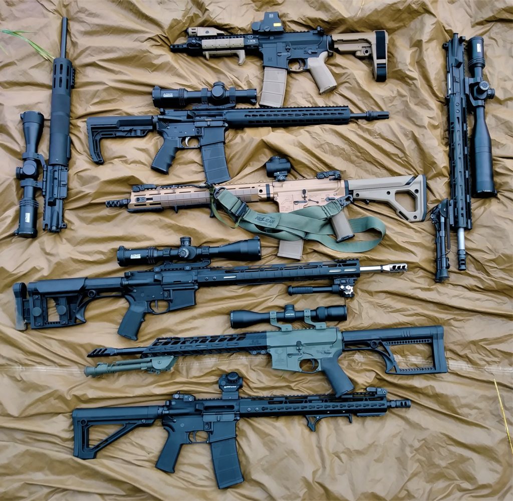 Ken Collection of AR-15s