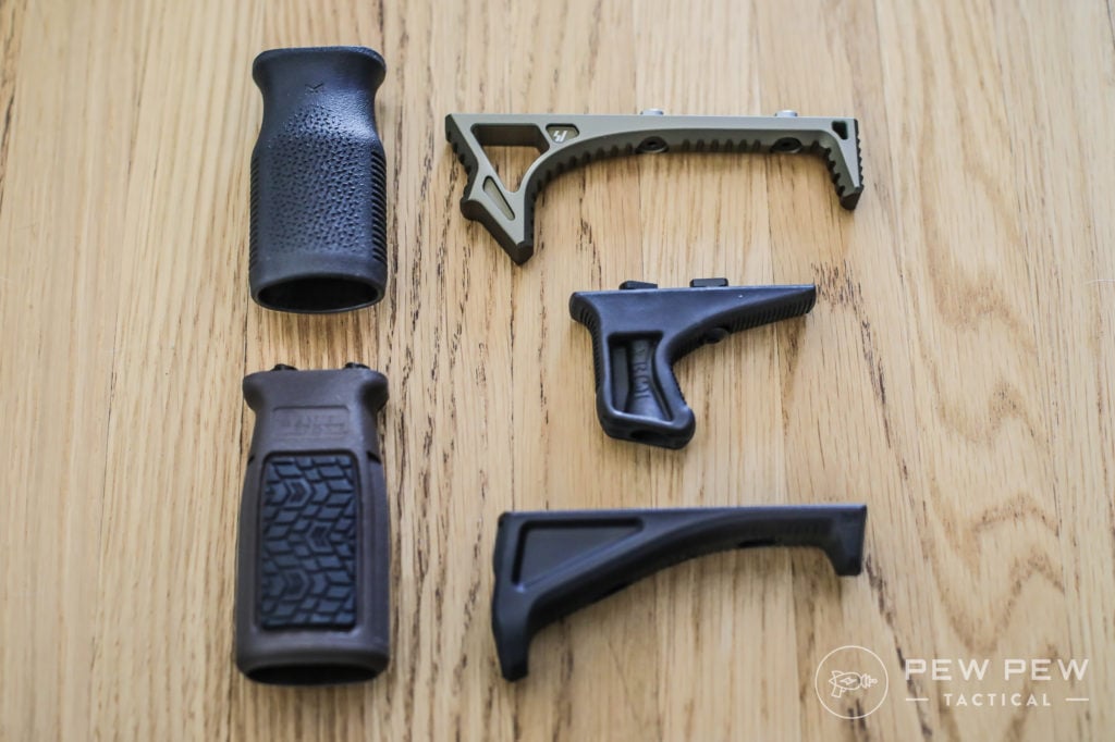 AR-15 Short Forward Vertical Grip, short tactical foregrip