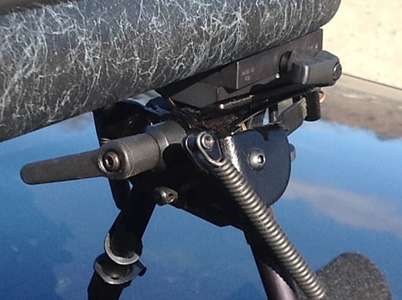 Harris Bipod on a Remington 700