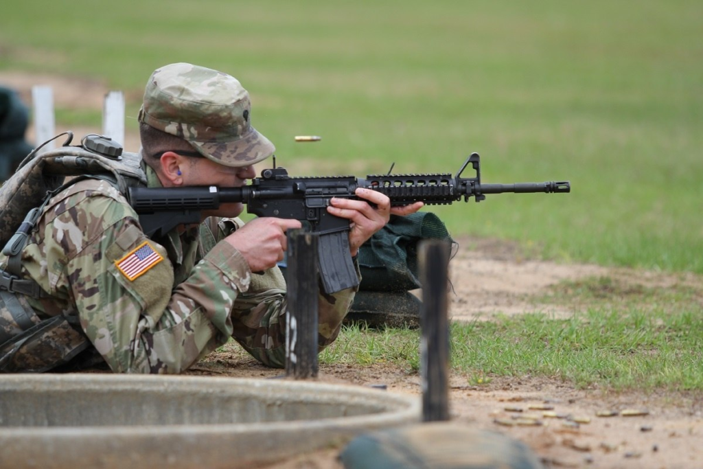 Putting on that Uniform Is the Only Way You’ll get to shoot a real M4.