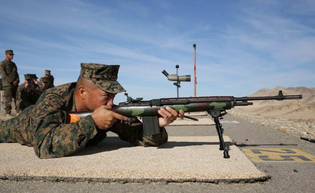 Combat Center shooting team puts rounds down range