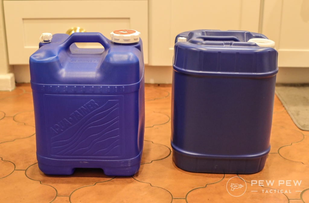 Water Storage Containers