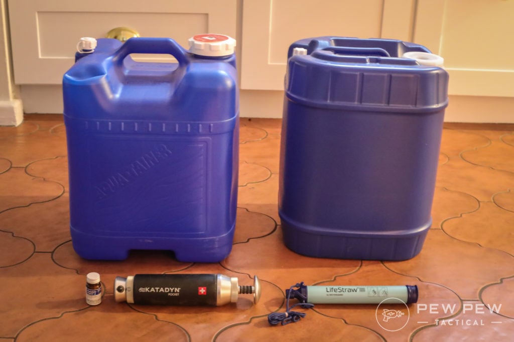 Water Storage & Purification for Emergencies