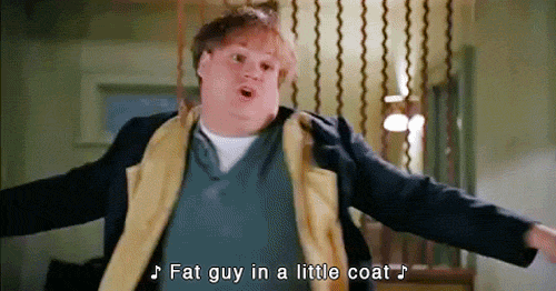 Chris Farley Fat Guy in a Little Coat