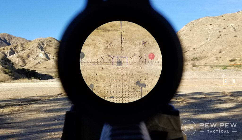 sniper rifle scope view