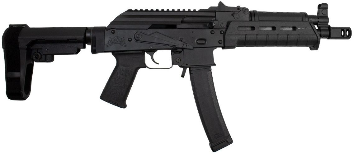 PSA AK-V 9mm, MOE SBA3 Pistol
