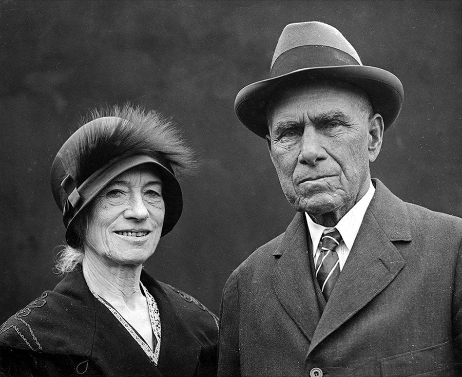 Annie Oakley and Frank Butler 1925
