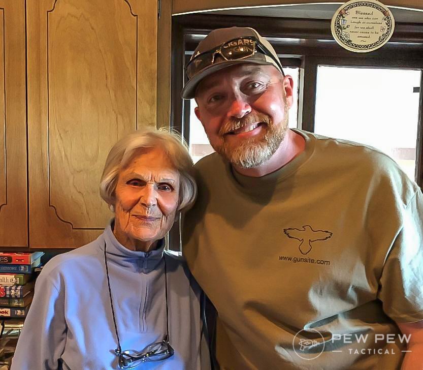 Mrs. Cooper was a gracious host, speaking with us about the school, Col. Cooper, and their home.