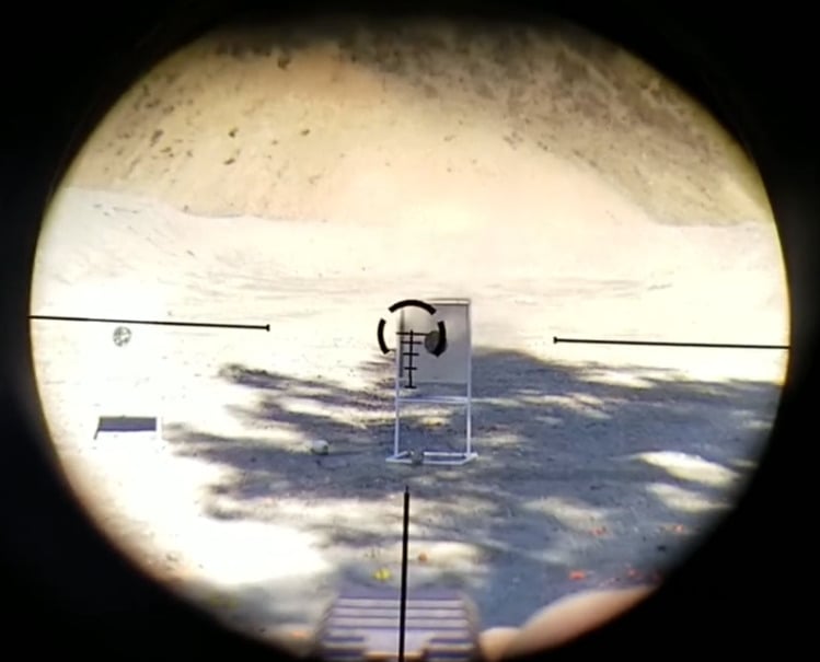 M72 Reticle Movement