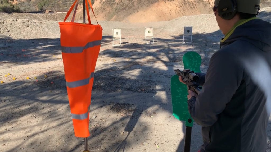 Muzzle Device Windsock Test