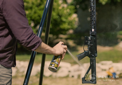 How to Spray Paint Your AR-15 Rifle - Firearms News