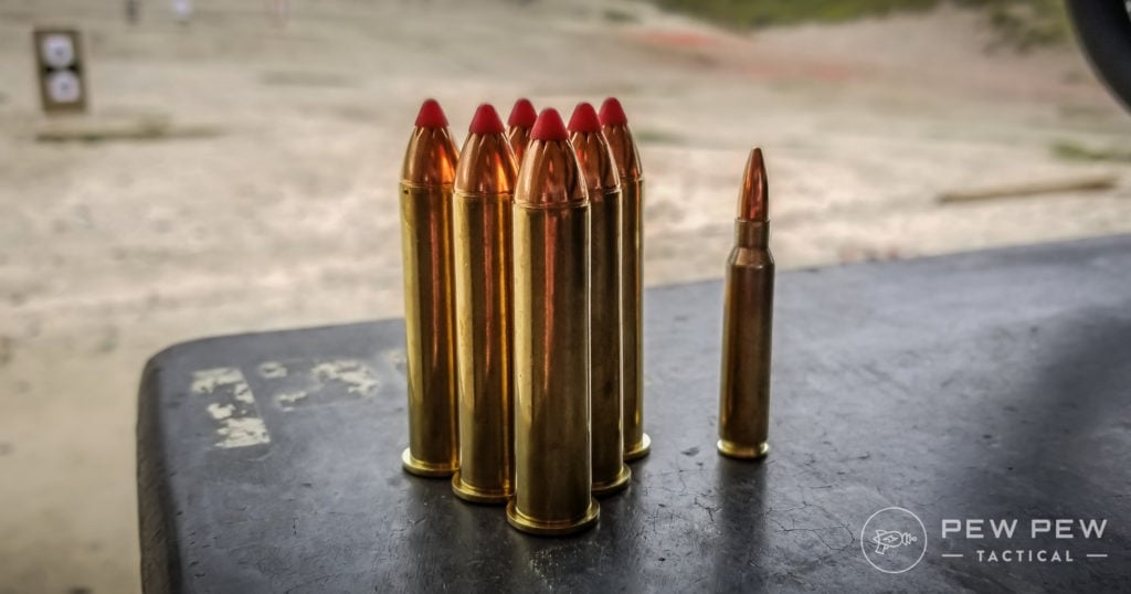 Hornady Lever Revolution .45-70 vs 5.56