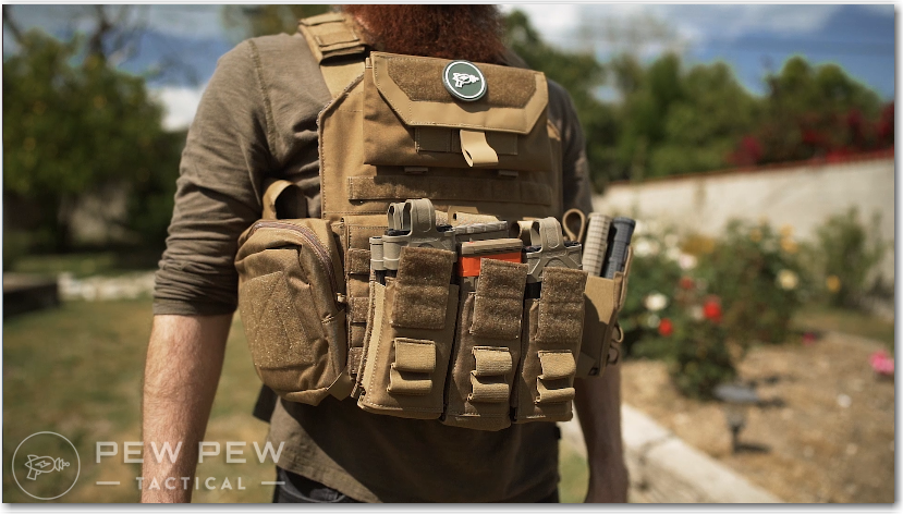 Testudo Plate Carrier, Loaded