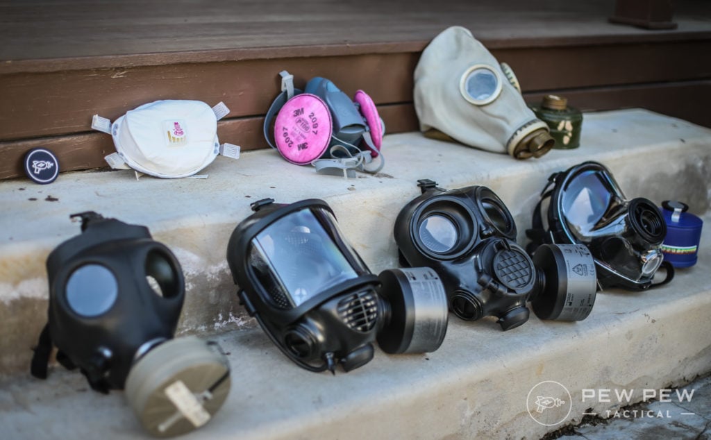 CM-7M Military Gas Mask, Chemical Warfare Gas Masks