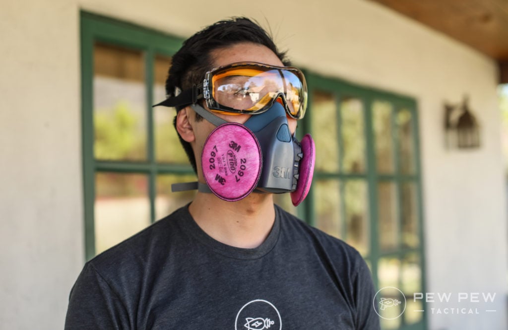 3M Respirator Plus Goggles