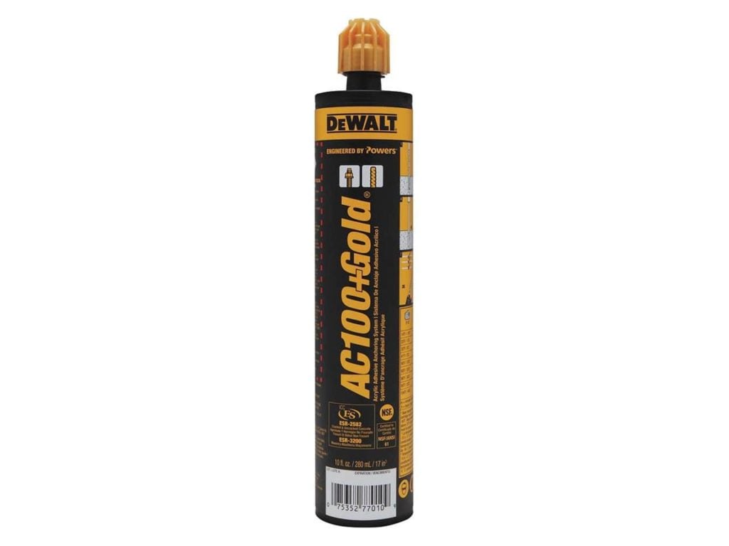 Product Image for DEWALT Concrete Anchoring Epoxy