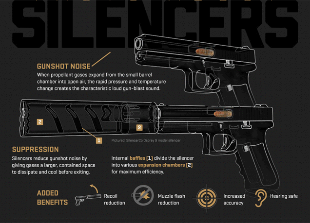 inside a suppressor