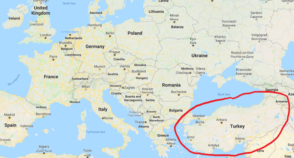 Turkey Map