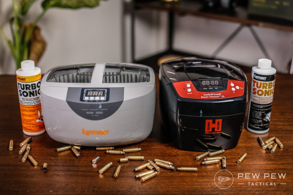 2 Best Ultrasonic Gun & Case Cleaners [Hornady vs Lyman] - Pew Pew