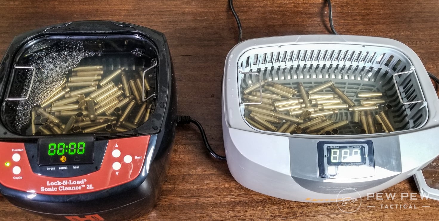 2 Best Ultrasonic Gun & Case Cleaners [Hornady vs Lyman] Pew Pew Tactical