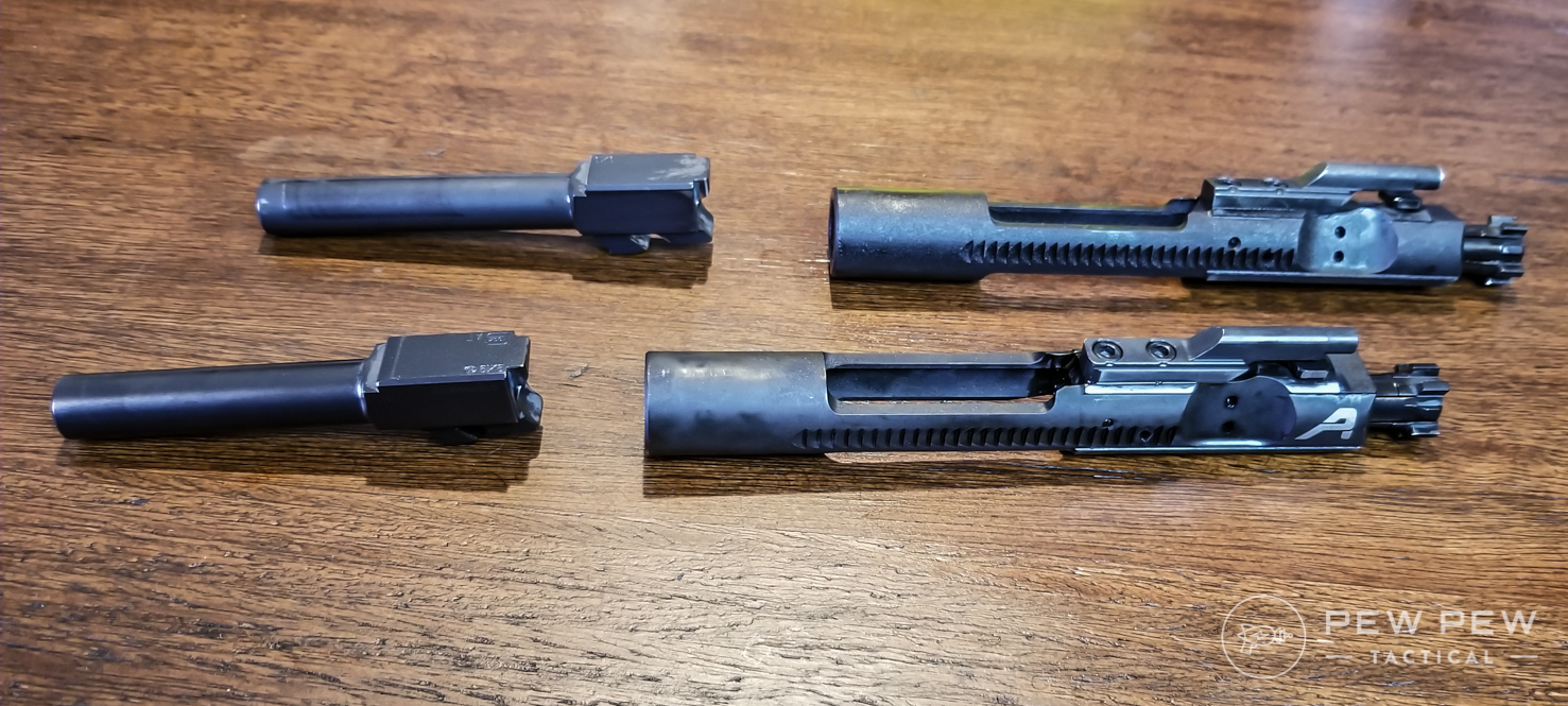 Lubed and Assembled Parts Post Ultrasonic