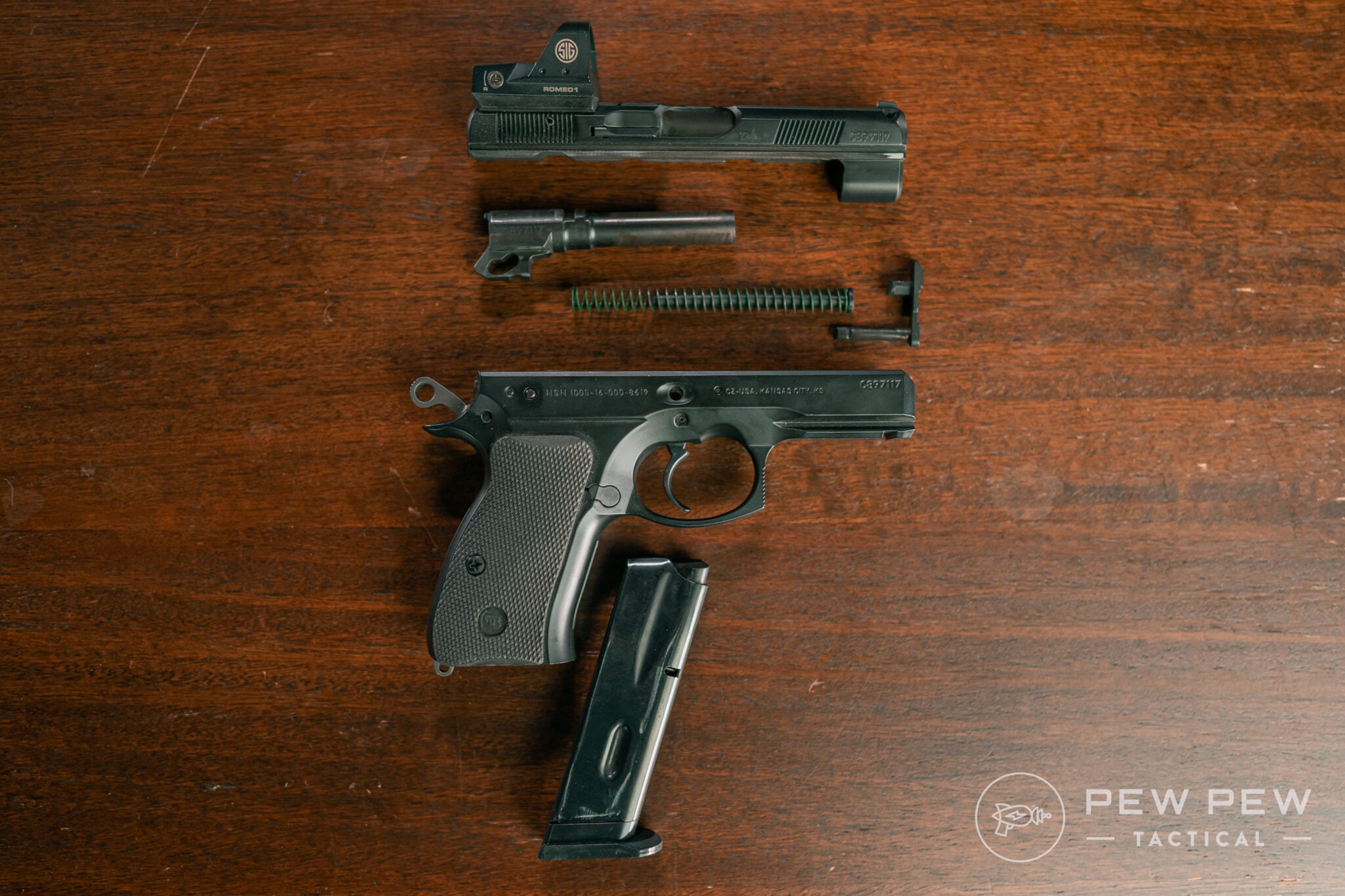 [HandsOn Review] CZ P01 Best Metal Frame 9mm? Pew Pew Tactical