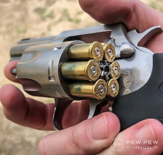 Colt King Cobra random ammo loaded