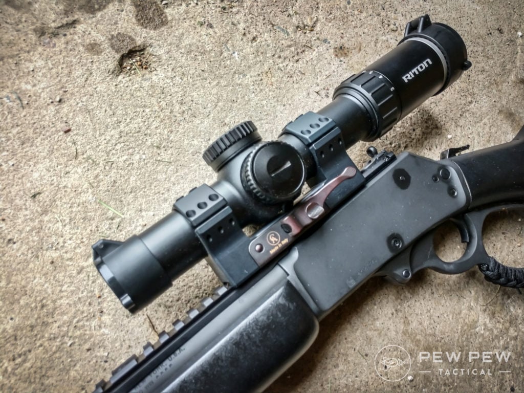 Marlin .45-70 close up with scope