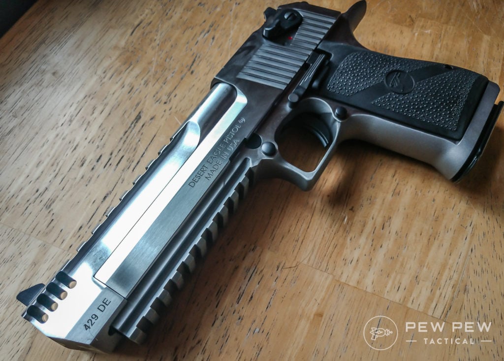 Magnum Research Desert Eagle L5 .357 Mag Lightweight Series Pistol with  Integral Muzzle Brake