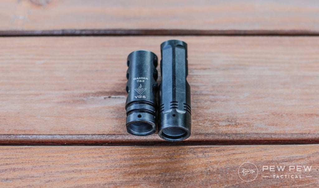 VG6 & Surefire Pin Holes