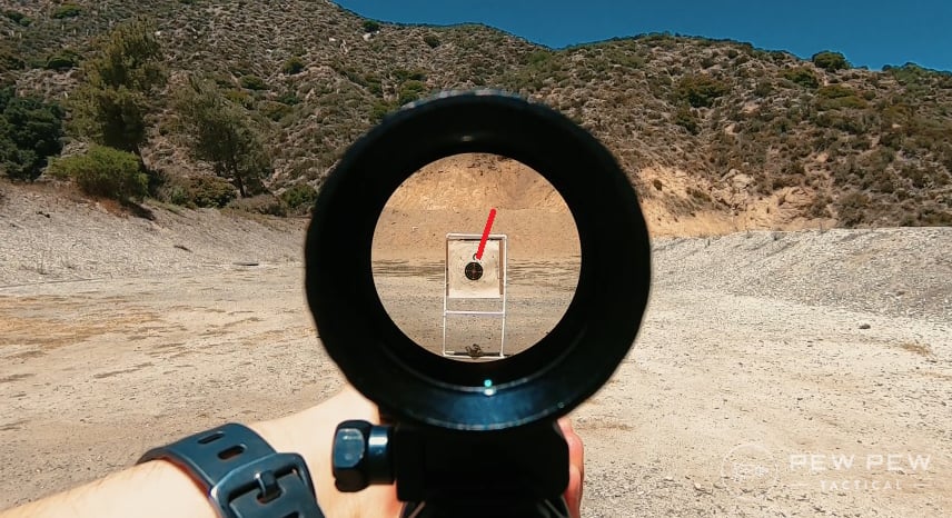 .308 A2 Birdcage, Reticle