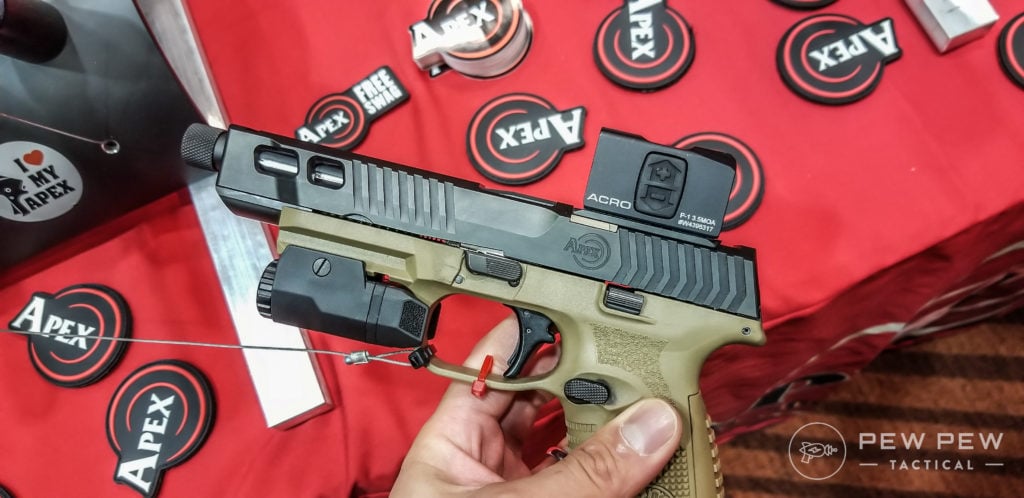 Apex FN509 Extended Slide with ACRO