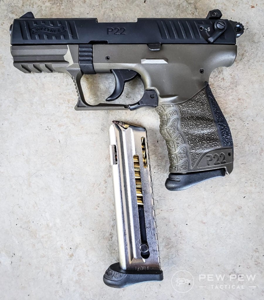 Walther P22 and Magazine