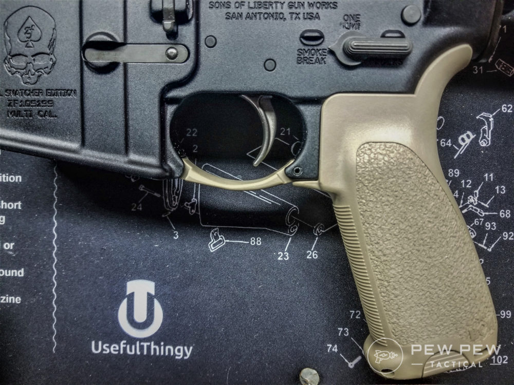 AR-15 Grip For the price, the Mod3 is the author s favorite BCM grip. (image8)