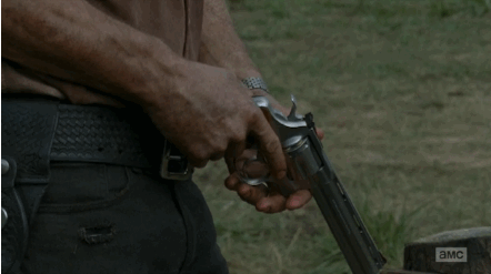 Ricks Gun Walking Dead