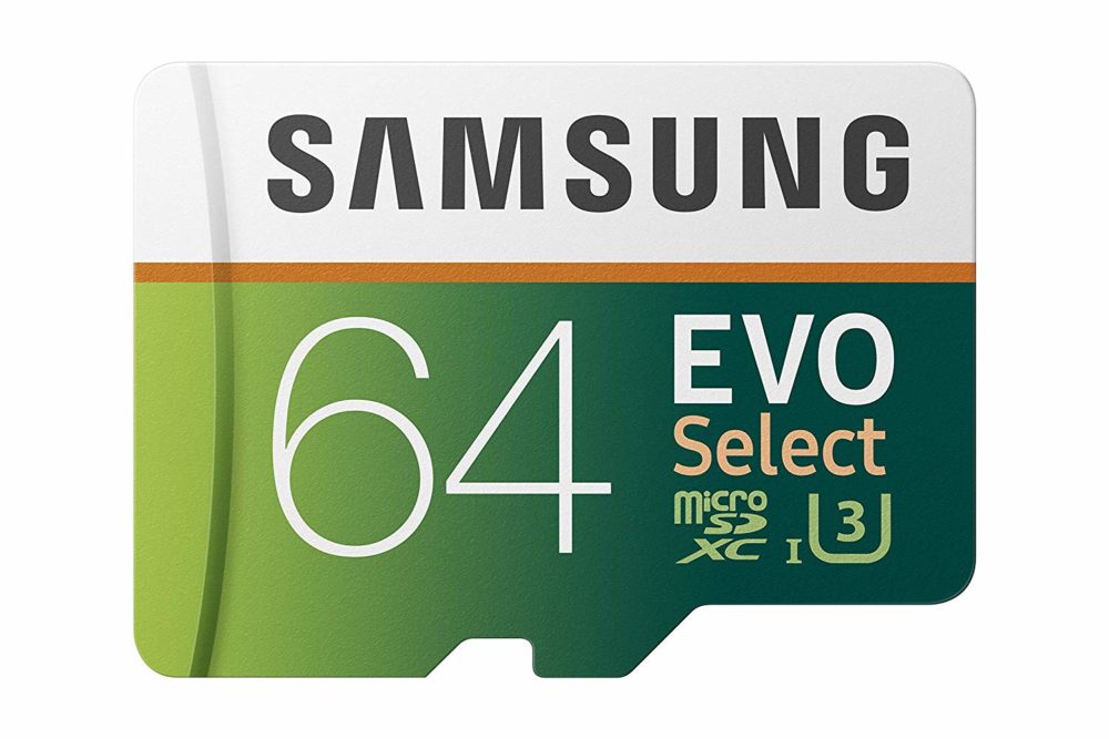 Samsung 64GB 100MB/s (U3) MicroSD EVO