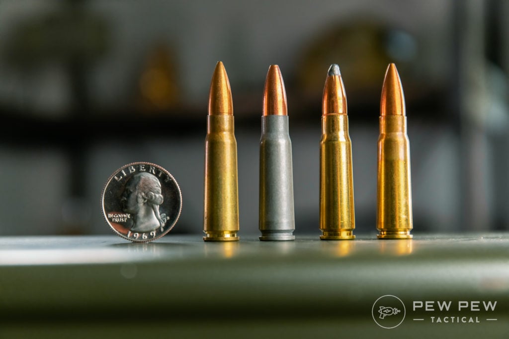 Kishore Hari on X: Ballistics gel encasing a M16 and AK47 bullet